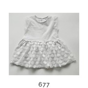 Sukienka tiulowa efekt dwóch warstw 86-92cm 18-24msc