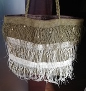 duża torba letnia plażowa damska boho hippie folk etno na plażę wakacje