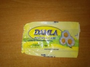Stare puste opakowanie okładka Damla Natural Care 2011 mydło w kostce