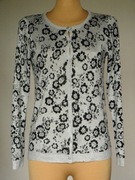 # Śliczny rozpinany w kwiaty - MANGO - 36 #