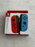 Oryginalne Nintendo Switch kontrolery Joy Con (Neon Blue/Neon Red) - para