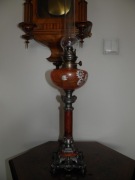 Stara, francuska lampa naftowa