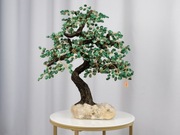 Ozdobne drzewko z zielonego kwarcu 