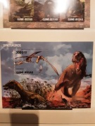 Gwinea Bissau 2010 M blok 747  dinozaury idealna pozycja