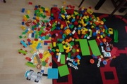 lego Duplo mega bloks klocki Duży zestaw podstawki
