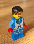 LEGO figurka Narciarz / Sportowiec