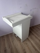Ikea Stolik do przewijania Regał Smagora 60cm Biały / Biel - Praktyczny