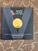 Medal rocznicowy ,70 lat wsparcia legionu brytyjskiego 