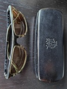 Replay okulary przeciwsłoneczne zielone szkła etui twarde dunhill 