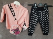 Dres komplet dla dziewczynki 92