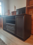 KOMODA wenge z szufladami lub pod RTV 160x45x80cm