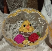 Ręcznie robione stroiki wielkanocne 