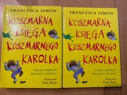 KOSZMARNA KSIĘGA KOSZMARNEGO KAROLKA 2 TOMY - FRANCESCA SIMON