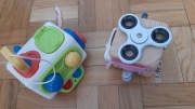 2 kostki sensoryczne, manipulacyjne, Montessori