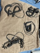 Kabel spiralny USB -> RJ45 do mikrofon/telefon/skaner 4szt Okazja!