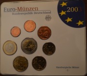Zestaw Euro Niemcy 2003 Hamburg