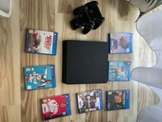 PS4 Slim 500GB + 2 Pady + 7 Gier + Stacja Ładująca | Stan Idealny Warszawa