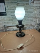 Lampa stołowa z okresu PRL. Polam-Wieliczka.