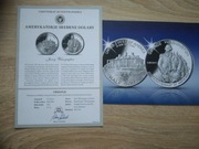 Certyfikat Amerykański srebrny dolar