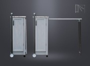 Barek, pomocnik LOFT, szafka blat lastryko