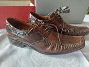 Nowe buty męskie r 44, długość wkładki 29cm,skóra, Man Fashion- Polska 