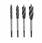 Zestaw wierteł z wycentrowaną końcówką do drewna PARKSIDE, Ø 10/14/18/22 mm