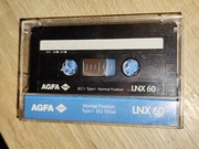 Kaseta AGFA LNX  - 60 minut