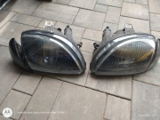 Fiat Seicento czarne dymione reflektory lampy kierunkowskazy