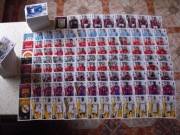 Karty piłkarskie topps Match Attax 2023/24. Komplet 327 sztuk kart bazowych