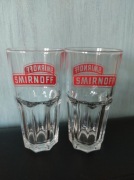 Ciężkie Szklanki Smirnoff do drinków retro bar Szklanka do wódki Komplet