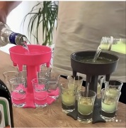 DOZOWNIK DO NAPOJÓW NA IMPREZĘ DO ALKOHOLI WÓDKI DRINKÓW ZE STOJAKIEM