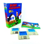 SKAUT KWATERMASTER AMIGA BIG BOX POLSKA GRA PRZYGODOWA LK AVALON 1995 PL