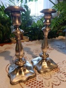 Dwa Piękne Stare Świeczniki Fraget Warszawa 840