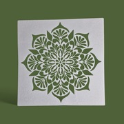 Szablon mandali, malarski, DIY, scrapbookingu, tynk ozdobny Nr 13