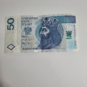 50 zł Radar 2017 seria BU