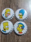 Kapsle niebutelkowane czeskie Simpsonowie The Simpsons z 1998 roku
