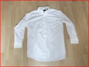 koszula TOMMY HILFIGER L 16 32 33  bawełna buiała relaxed
