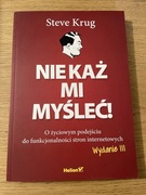 Nie każ mi myśleć! – Steve Krug (Wydanie III)