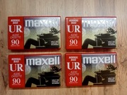 4 x NOWE KASETY KASETA MAGNETOFONOWA DO NAGRYWANIA 90 MIN 4 SZTUK MAXELL