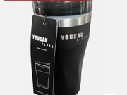 YOUCAN PLATO  KUBEK TERMICZNY Z POKRYWKĄ 600 ML KUBEK PODRÓŻNY DO KAWY