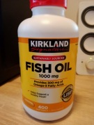Kirkland Fish Oil 1000 mg- 300mg OMEGA 3 - 400 szt