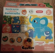 CzuCzu. Duuuże puzzle z dziurką. Zwierzęta