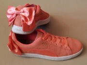 Sneakersy Puma Koralowe tenisówki 40,5 skóra naturalna