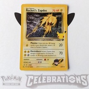 Rocket's Zapdos Pokemon 25th Celebrations MINT