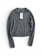 Sweterek crop-top melanżowy, Bershka, S