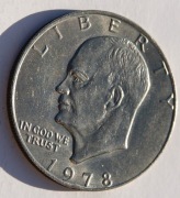 1 dolar 1978 bzm one dollar Eisenhower Stan !!! 