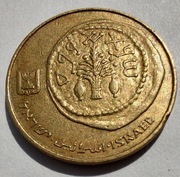 IZRAEL 5 Agorut 1987 okołoMENNICZA