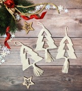 Makrama choinka boho