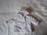 bardzo ciepła  welurowa kurteczka chłopiec F&f 68