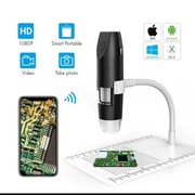 MIKROSKOP CYFROWY 1000x ZOOM 2MP 8 LED WIFI ANDROID iOS